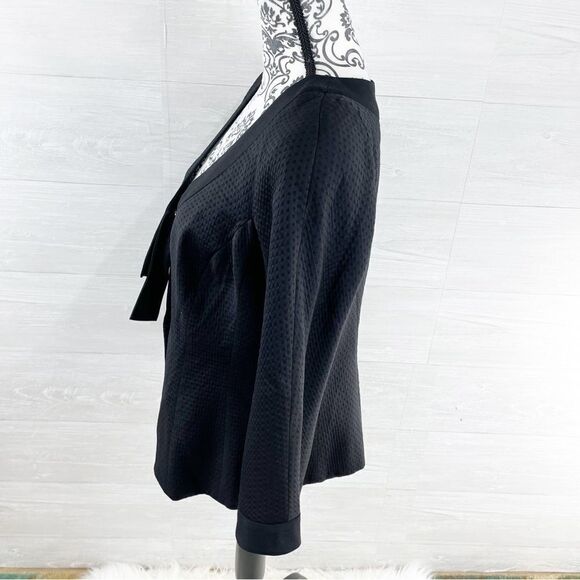 Armani Collezioni Printed Wool Silk Blend Blazer Jacket - Picture 7 of 11